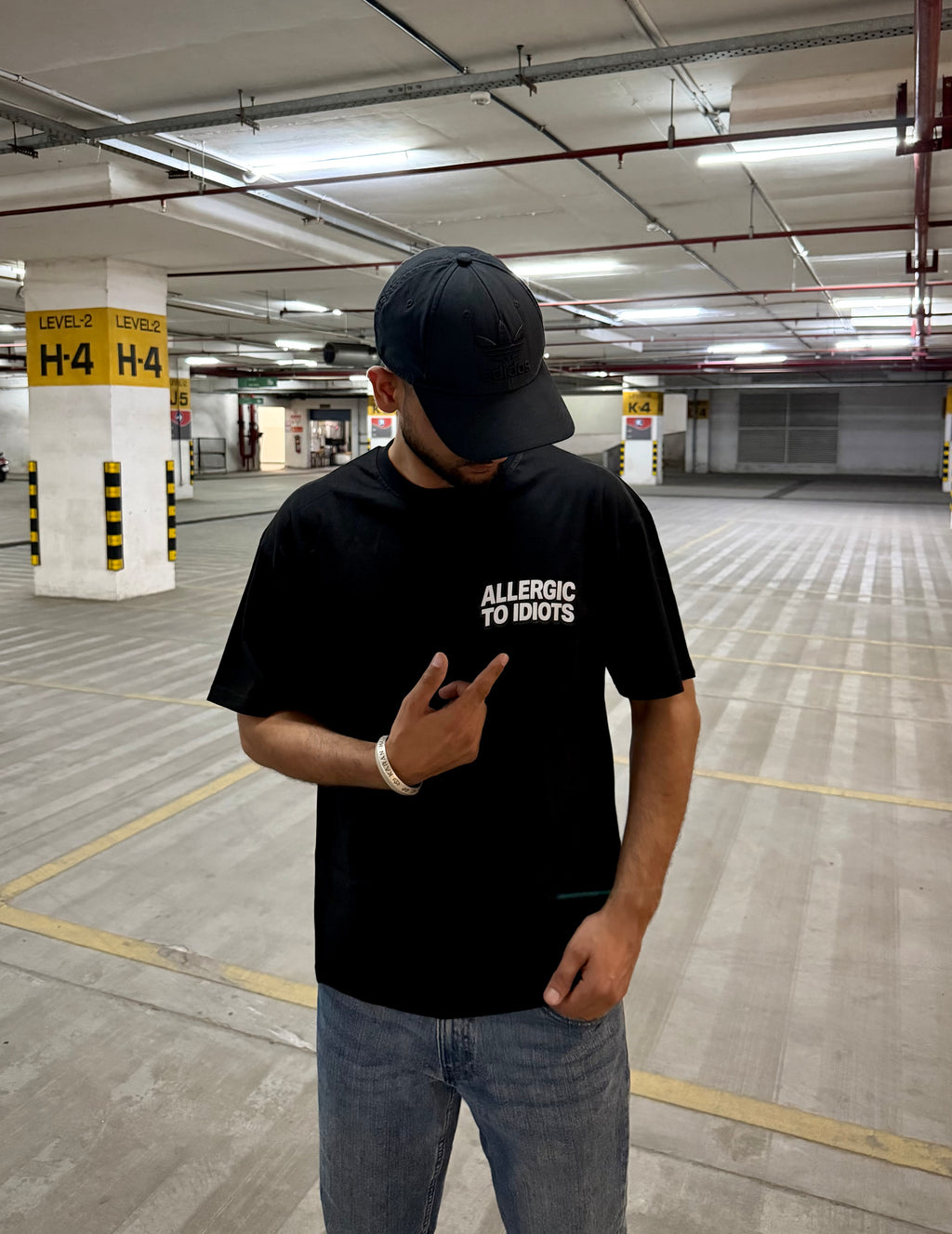 Allergic To Idiots Tee