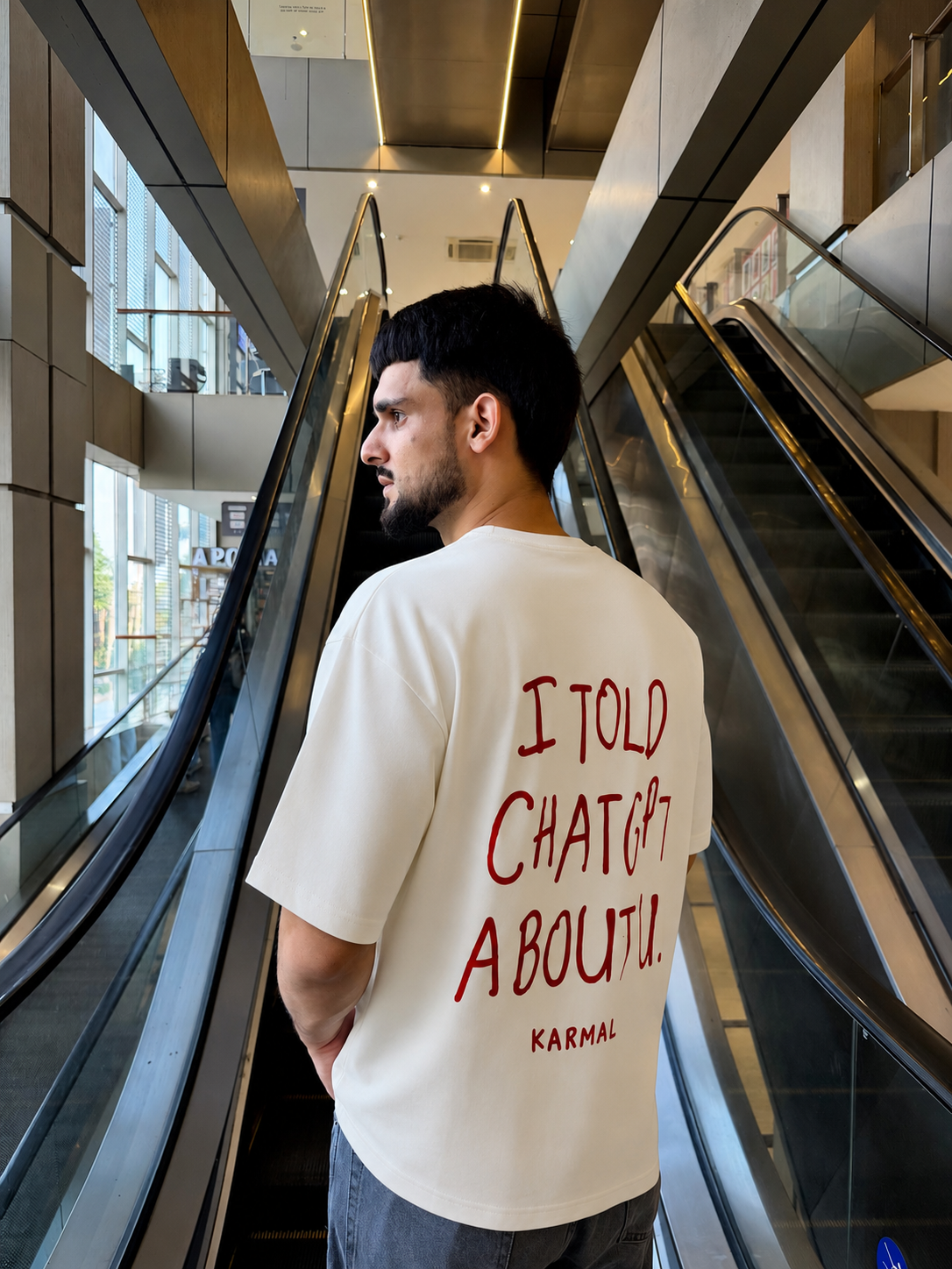 About U. Oversized Tee