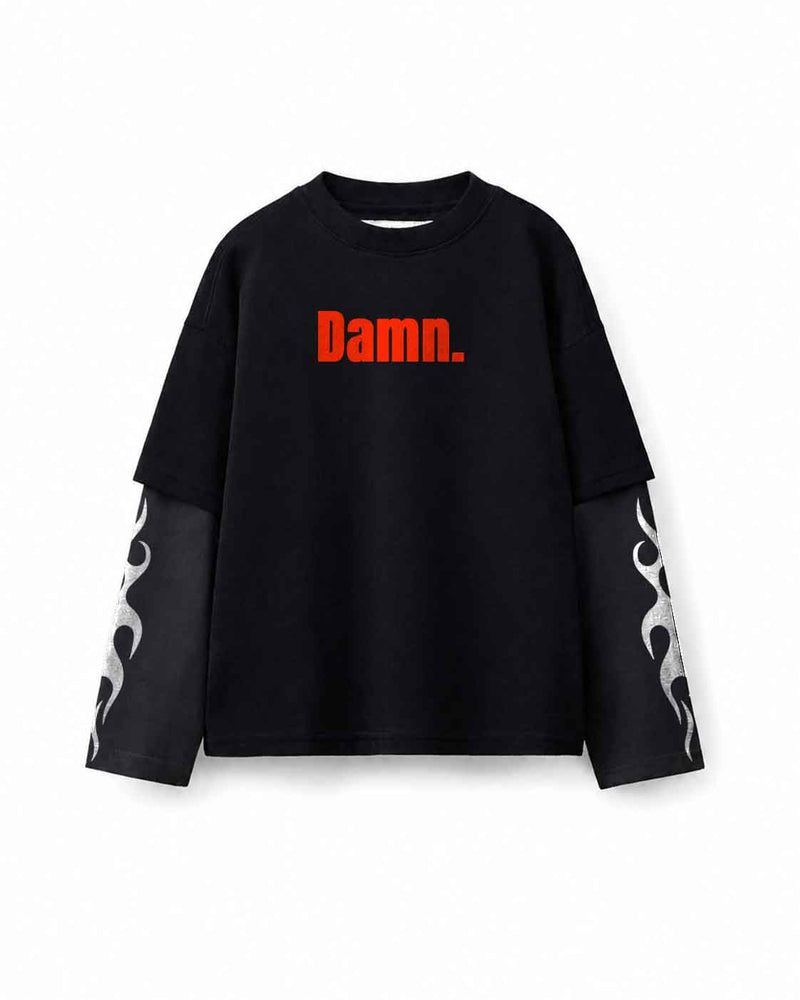 Kendrick Layered Waffle Long Sleeve