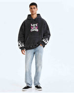 Life Is Good Flame Hoodie