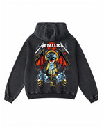 Metallica Keyhole Oversized Hoodie