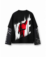 Yeezus Layered Waffle Long Sleeve