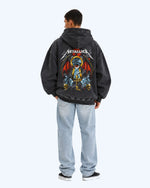 Metallica Keyhole Oversized Hoodie