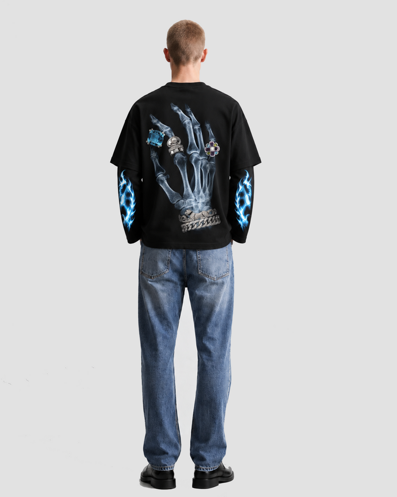 Skeleton Hand Long Sleeve