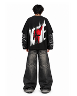 Yeezus Layered Waffle Long Sleeve