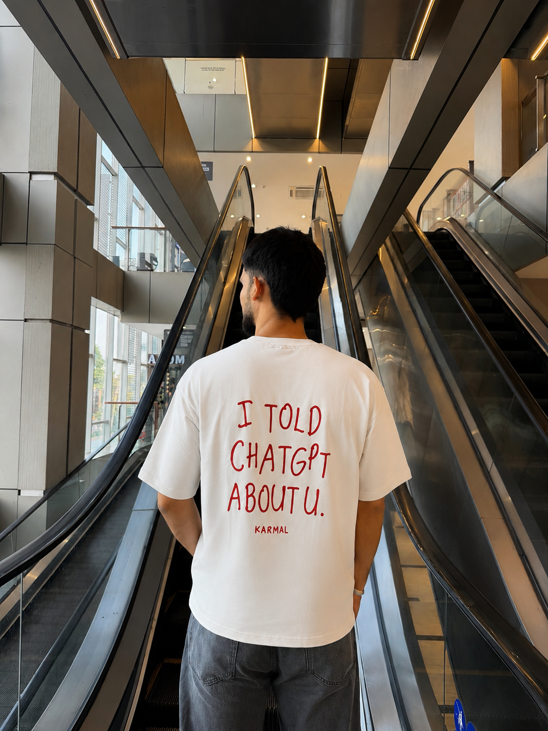 About U. Oversized Tee