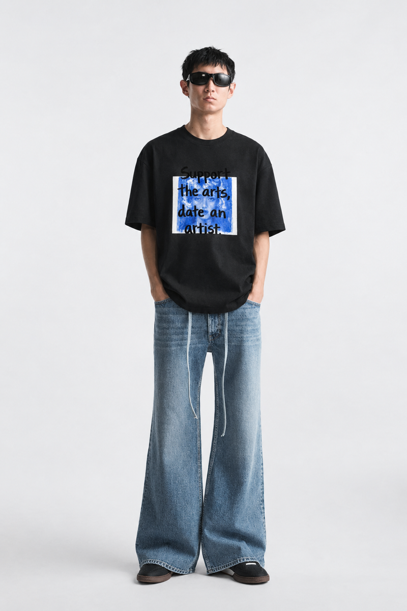 Support The Arts Oversized Tee