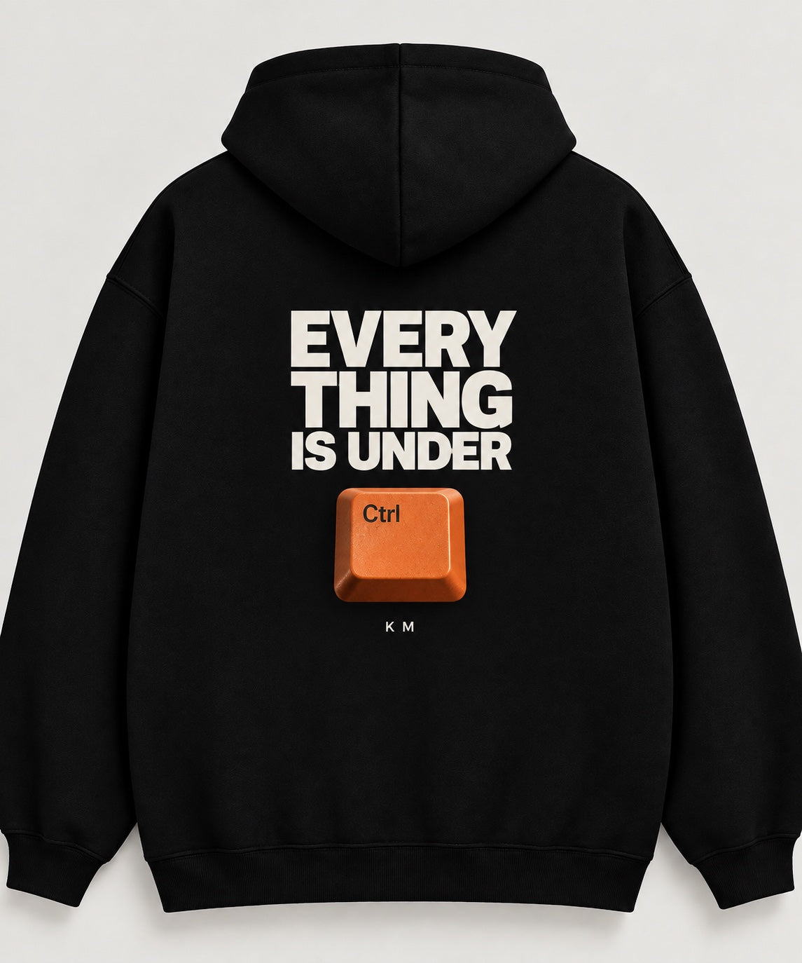 KARMAL Everything Is Under Hoodie in black