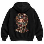 KARMAL Jeweled Veil Hoodie in black